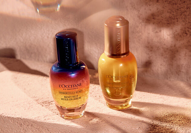 immortelle reset and divine serum